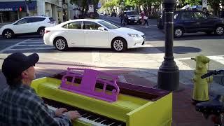 First Signs of Spring -- Kayak -- Pianist Ed Baum, Live on State Street, Oct. 15, 2017