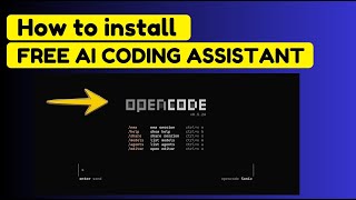 How to Install a FREE AI Coding Assistant in Terminal (No Subscription)