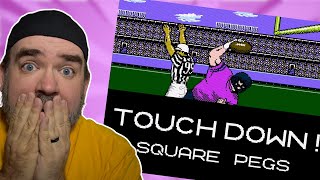 I'M IN A FOOTBALL VIDEO GAME ON THE NES!!!