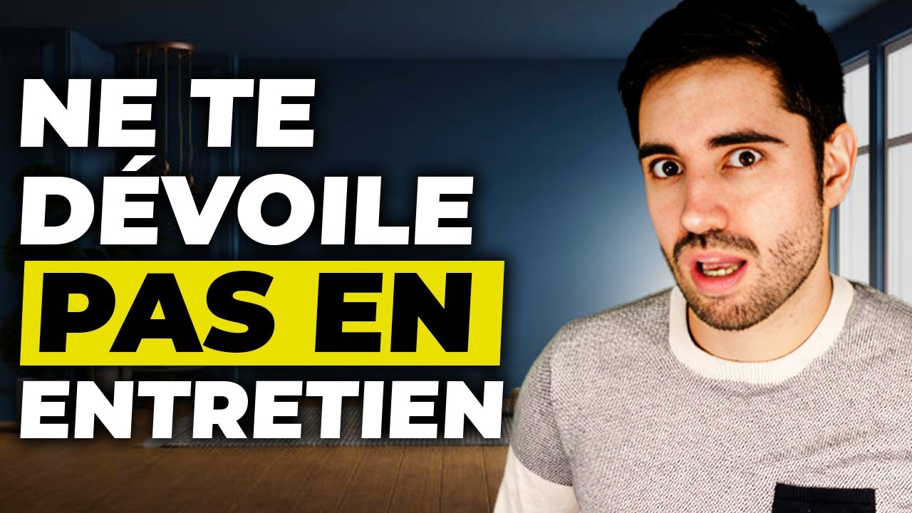 Erreur entretien : celle qui m'a coûté un CDI - Nicolas Desoeuvre