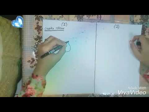 How to make two type of 🌻flowers  for kids step by step