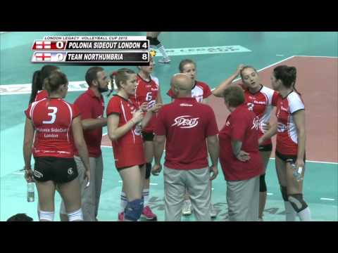 Polonia Sideout London vs. Team Northumbria - London Legacy Volleyball Cup