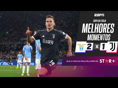 Gols e lances de Lazio x Juventus