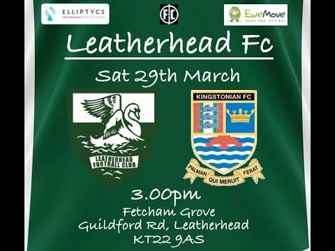 Leatherhead Fc 3- 2 Kingstonian Fc