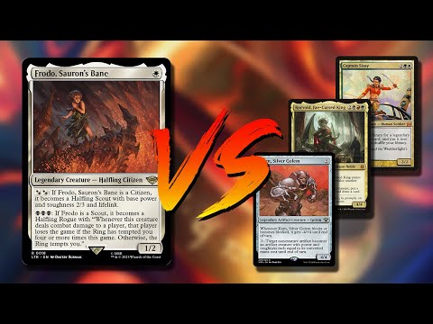 Frodo Sauron's Bane | MTGO 1v1 Commander Gameplay | tribalkai