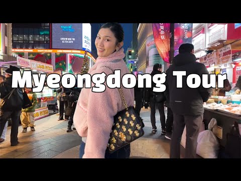 Myeongdong shopping Myeongdong shopping