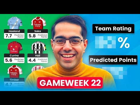 33K RANK! 🔥 | 5 FREE TRANSFERS! | BigManBakar's Gameweek 22 Team Reveal! | FPL 25/26