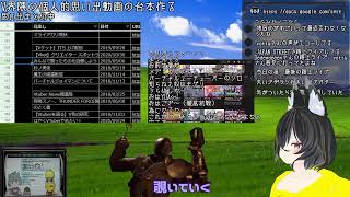 V界隈の個人的思い出動画台本作り15