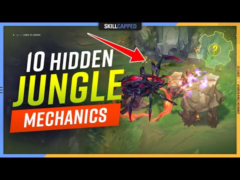 10 HIDDEN Jungle MECHANICS You NEED to Know - League of Legends