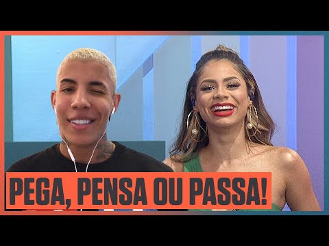 Mc Don Juan encara o PEGA, PENSA OU PASSA com Anitta e Ludmilla e Babu manda um salve! 🔥 | TVZ