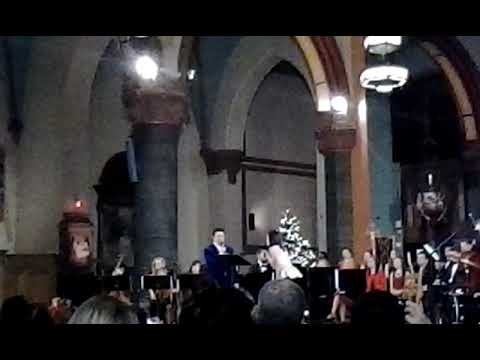 Broadway Sings At St. Paul The Apostle - Let It Snow - Michael Lowney + Lauryn Ciardullo