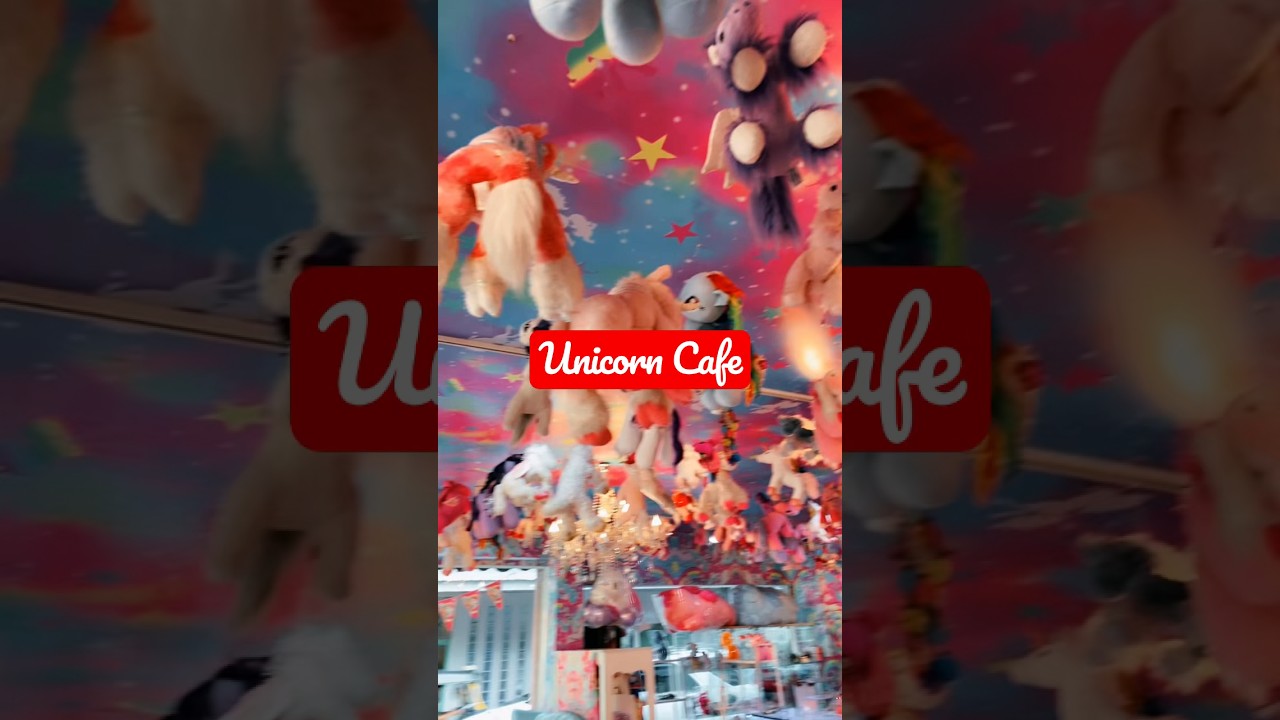 Bangkok’s Bucket List: Unicorn Cafe 🦄 #shorts