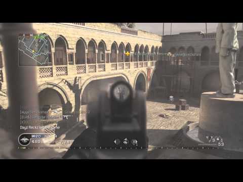 M16 Stopping Power... lol! - Call of Duty 4 LiveCommSesh 4-6