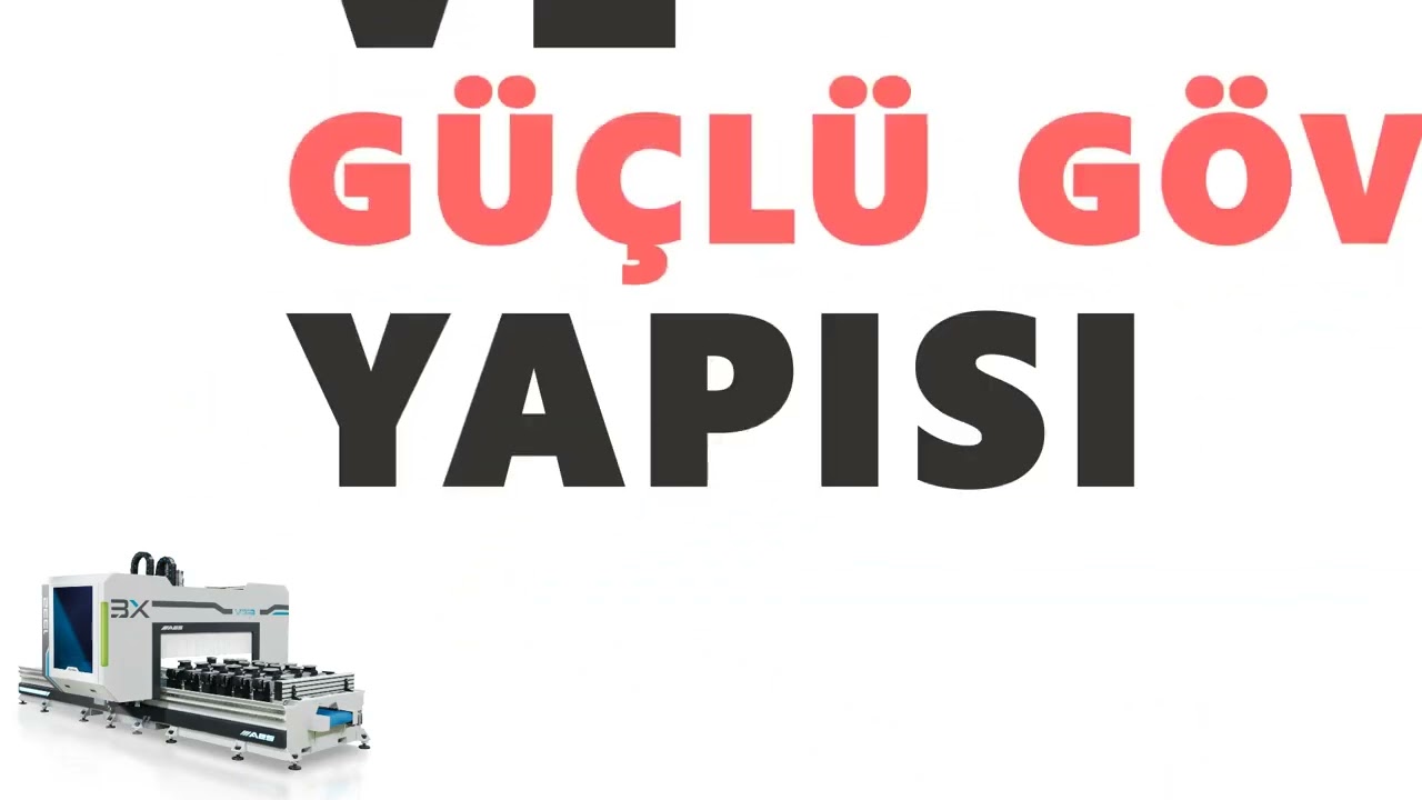 AES VEGA ULTRA   Farklı Üretim Tipleri için Tek İşleme Merkezi