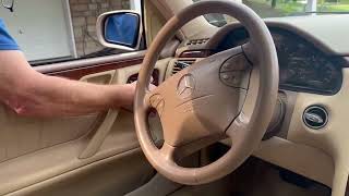 2001 Mercedes Benz E320 Wagon - Interior Functions