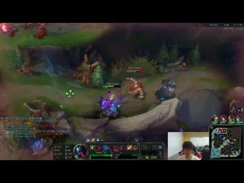 SKT T1 Faker as Rek'sai vs Gragas Jungle