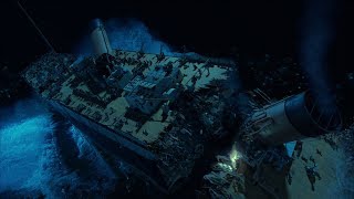 Titanic Breaks Scene