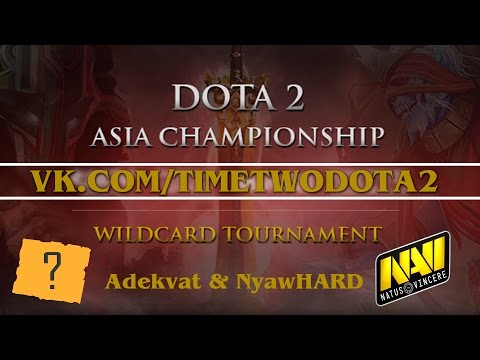 Wings vs Na'Vi (Ru) | Dota2 Asian Championship 2015: Wildcard (28.01.2015)