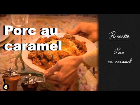 Les recettes de Julie Andrieu - Porc au caramel
