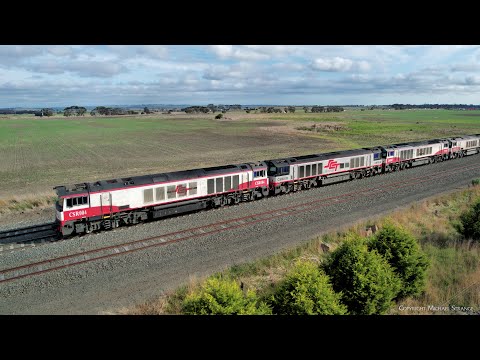 SCT 5PM9 Mixed Freight Train With Four CSR Class Diesel Locomotives (27/8/2023) - PoathTV Railways