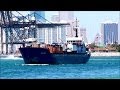 Cargo Ship Amber Express Miami