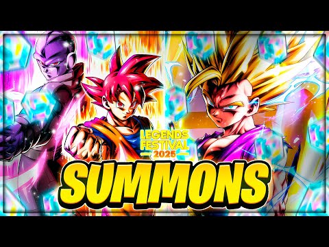ALGO INCRÍVEL ACONTECEU! SUMMONS GOKU GOD E HIT LF E GOHAN SSJ2 - Dragon Ball Legends