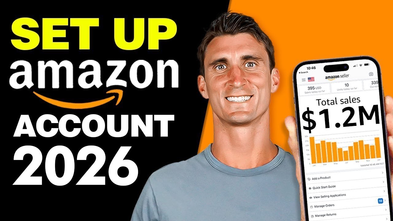 How I Set Up My Amazon FBA Seller Account (Easy 2024 Method)