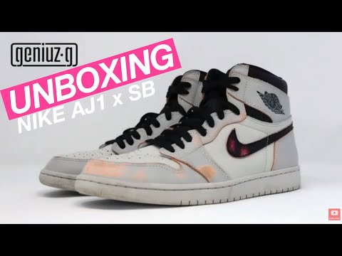 NIKE AIR JORDAN 1 X SB "DEFIANT" NYC TO PARIS UNBOXING AND REVIEW