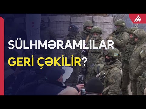 Aksiya keçirilən ərazidəki sülhməramlılar mövqelərini dəyişir - APA TV