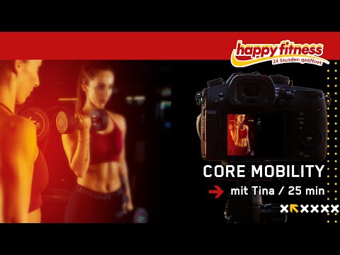 Happy Home-Workout: Core Mobility mit Tina