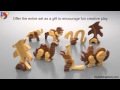 Wood Toy Plans - Funky Fun Dinosaurs 