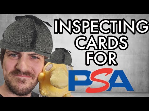 Zustandsprüfung von Sammelkarten für die PSA-Bewertung?!