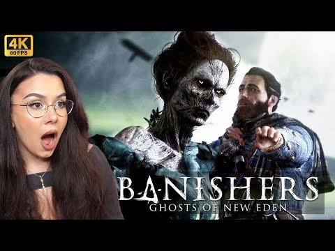BANISHERS GHOSTS OF NEW EDEN Gameplay Walkthrough & Reaction Part 1 FULL GAME [4K 60FPS]
