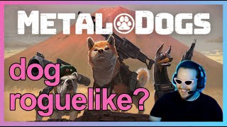 Metal Dogs Early Access Gameplay! The Top Down Gun Dog Shooter You've Never Heard Of!