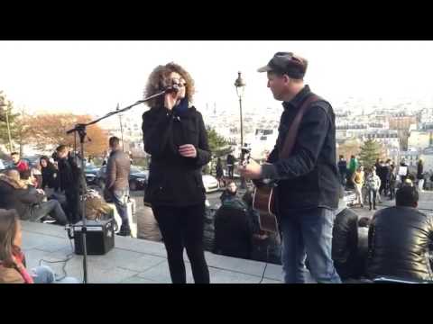 Redemption song @ Sacré Coeur, feat.  Francesca