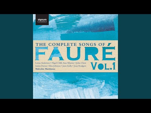 2 Songs, Op. 1: No. 1, Le papillon et la fleur