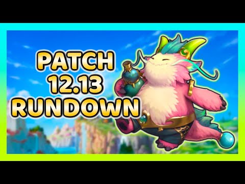 Patch 12.13 Rundown | Me mage 20/20