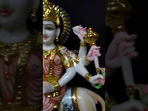 Goddess Durga Marble Statue