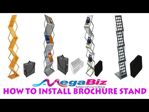 How To Install Brochure Stand