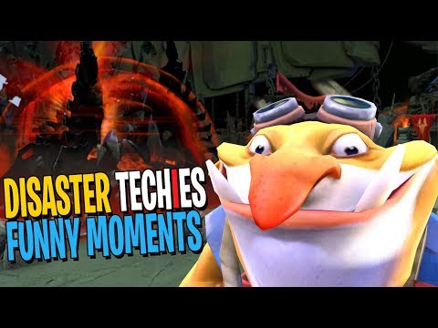 Disaster Techies - DotA 2 Funny Moments