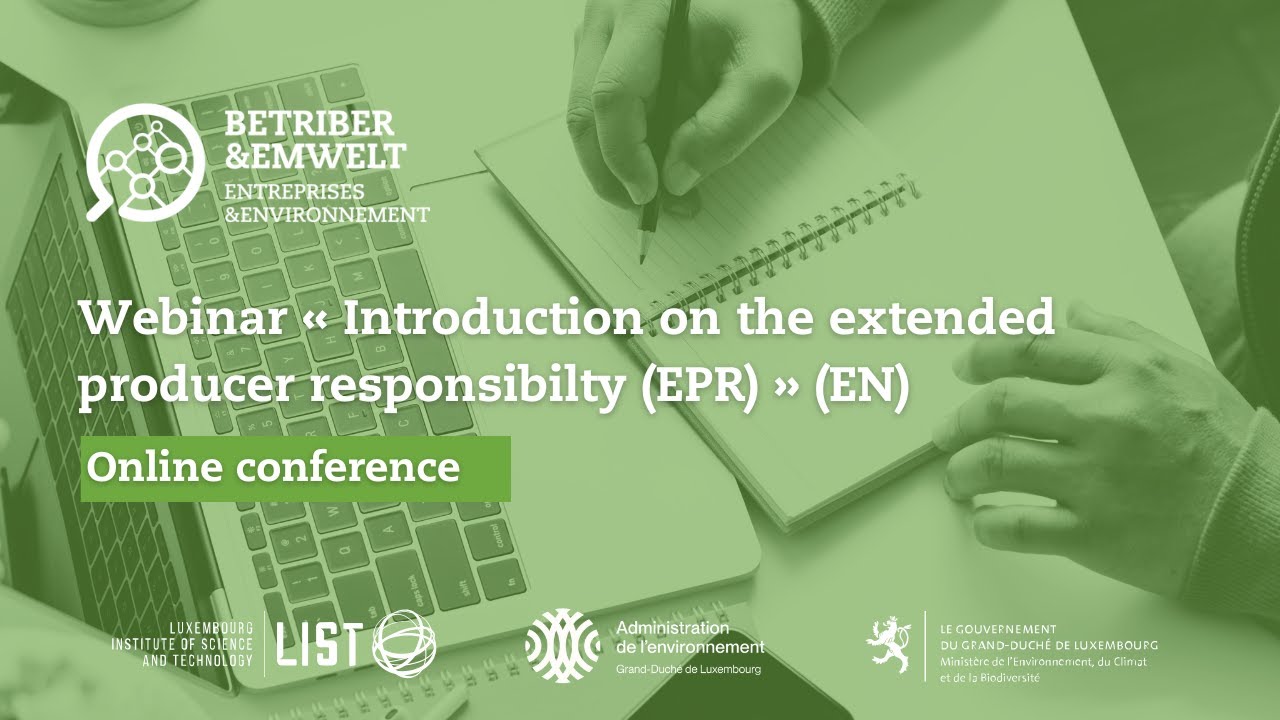 Webinar – Introduction to the extended producer responsibility (EPR) [EN]