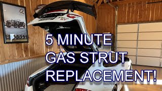 REPLACING GAS STRUTS ON YOUR CAR ( JAGUAR XK USED FOR DEMO)