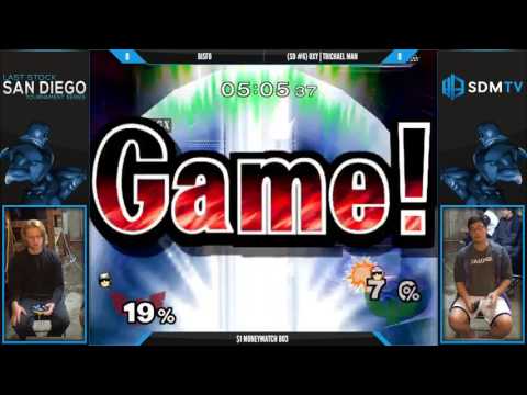 G4 Final Grind - Bisfo (Falcon) vs. Trichael Man (Falcon) - $1 Moneymatch - SSBM Smash Melee