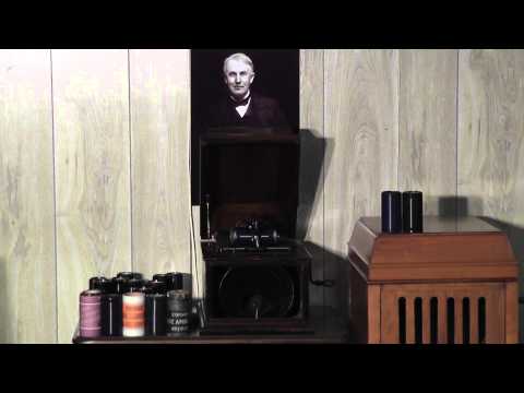 Edison blue amberol cylinder 1829 - Down By The Old Mill Stream by Archibald