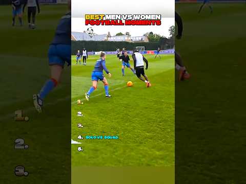 Best Men vs Women Football Moments
