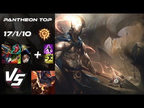 TOP Pantheon vs Rumble - EU Grandmaster Patch 25.20