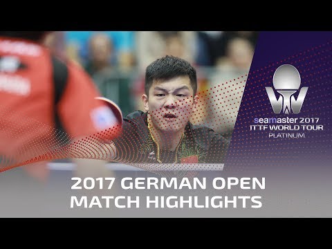 2017 German Open Highlights: Fan Zhendong vs Kenta Matsudaira (1/4)