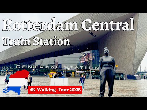 Inside the World's Most Futuristic Train Station (Rotterdam Central)