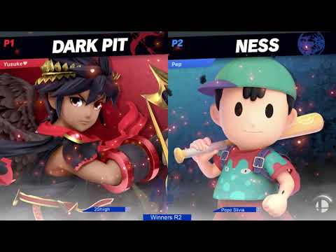 Smash @ Lasertron 1: 2Shiigh(Dark Pit) vs Pepe Silvia(Ness) Winners R1 SSBU