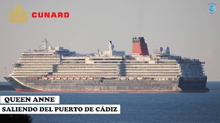 QUEEN ANNE departure Cadiz port